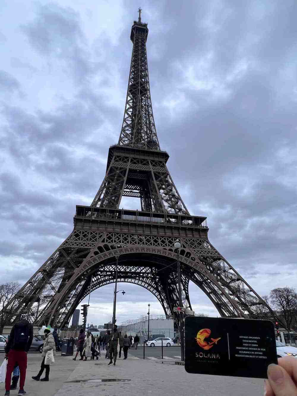 Eiffel Tower tour package by Solana Travel Algeria